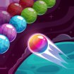 Bubble shooter of planets 